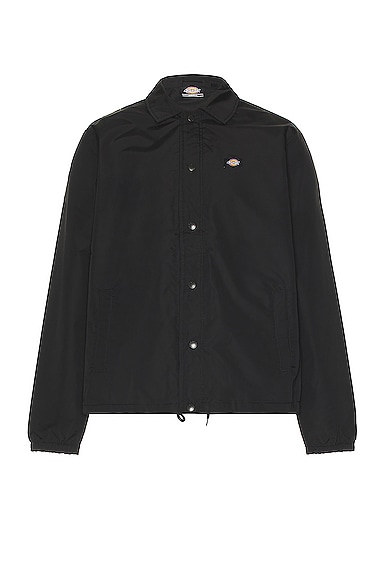 Dickies Oakport Coaches Jacket in Black
