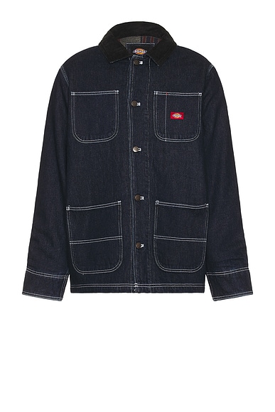 Denim Blanket Lined Chore Coat