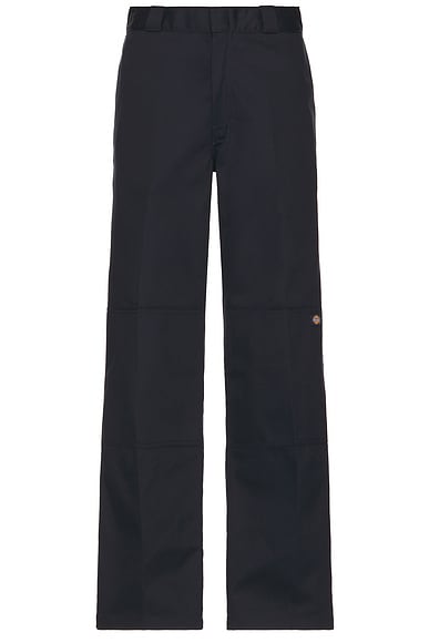 Dickies Twill Double Knee Work Pant in Dark Navy