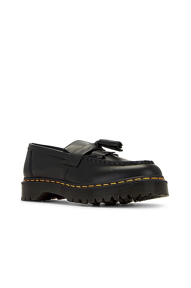 Shop Dr. Martens' Adrian Bex Smooth Loafer In Black