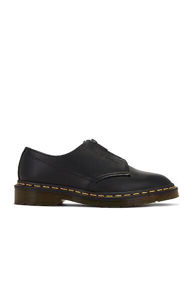 Dr. Martens' Cullen Polished Smooth Shoe In Black