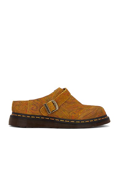 Dr. Martens' Isham Sandal In Brown & Mustard
