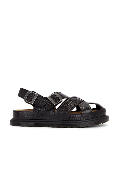 TAKAHIROMIYASHITA The Soloist x OOFOS Flip-Flop in Black | FWRD
