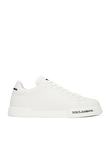 Dolce & Gabbana Portofino Sneakers in White
