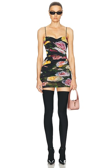 Tulle Stretch Mini Dress