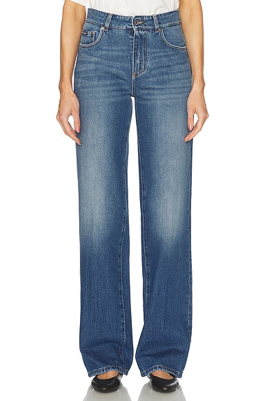 Low Waisted Wide Leg Jeans