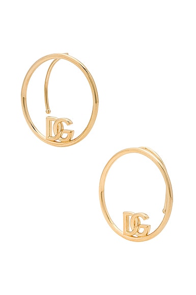 Dolce & Gabbana Earrings in Metallic Gold