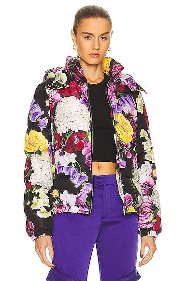 Printed Puffer Jacket