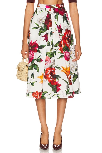 Dolce & Gabbana Midi Skirt in Multi