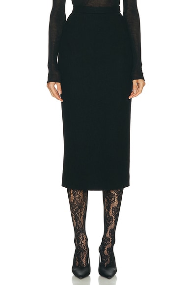 Dolce & Gabbana Pencil Skirt in Black
