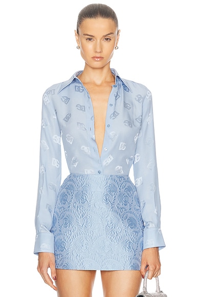 Dolce & Gabbana トップス - Very Light Lilac | FWRD Dolce & Gabbana トップス - Very Light Lilac | FWRD