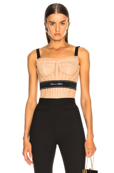 Tulle Corset Top