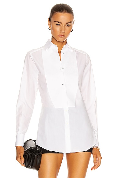 Dolce & Gabbana Tuxedo Shirt In Bianco Ottico | ModeSens Dolce & Gabbana Tuxedo Shirt In Bianco Ottico | ModeSens