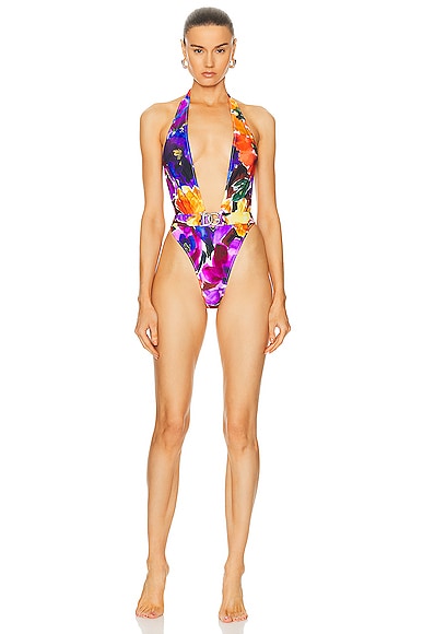 Dolce & Gabbana One Piece Swimsuit In Fiori