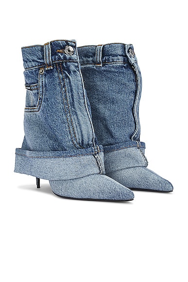 Dolce & Gabbana Pant Boot in Blue