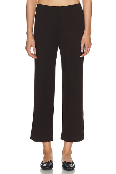 The Baby Rib Scallop Pant