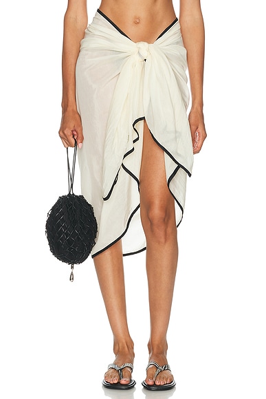 The Silk Cotton Sheer Pareo