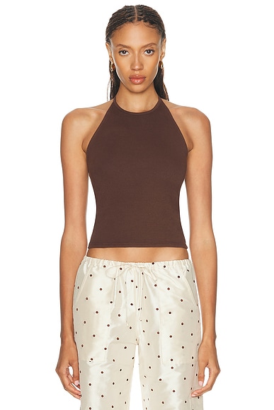 The Baby Rib Halter Top