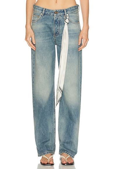 DARKPARK Liz Boyfriend Straight Leg in Light Wash