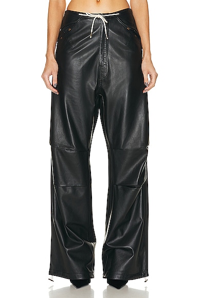 T by Alexander Wang Pull-On Logo Pleated Pants – evaChic