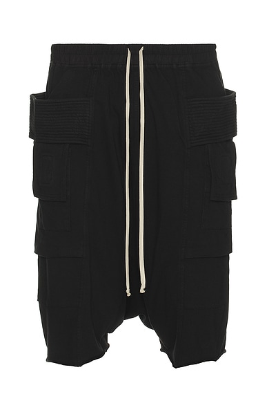 DRKSHDW by Rick Owens Creatch Cargo Pods in Black