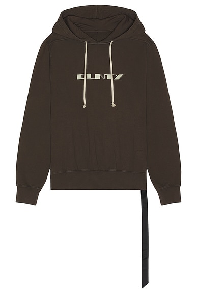 DRKSHDW by Rick Owens Oversized Hoodie in Scab