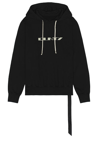 DRKSHDW by Rick Owens Oversized Hoodie in Black
