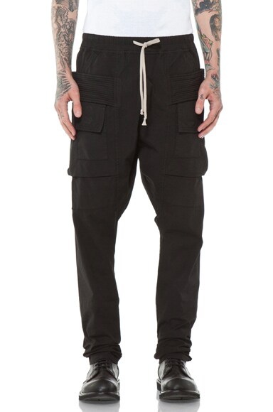 rick owens drkshdw cargo pants