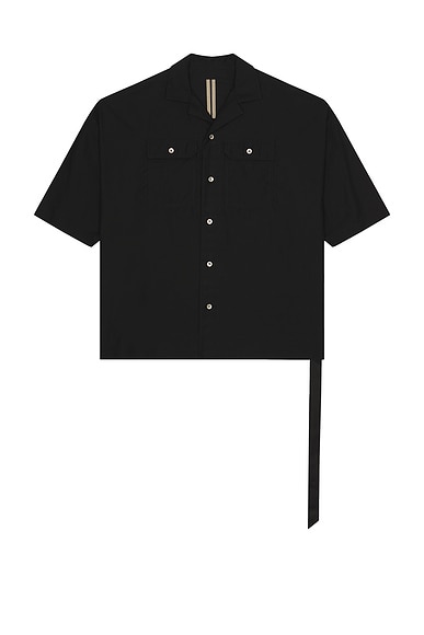 DRKSHDW by Rick Owens Magnum Tommy Shirt in Black