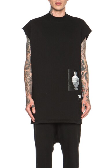 DRKSHDW by Rick Owens Felpa Boxer Pods in Black | FWRD