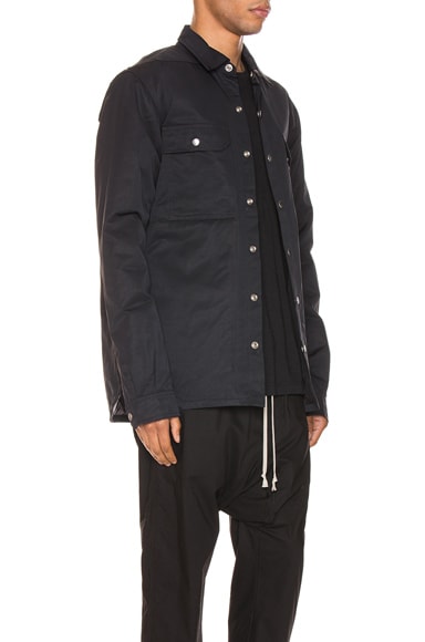RICK OWENS DRKSHDW Outershirt,DRKS-MS72