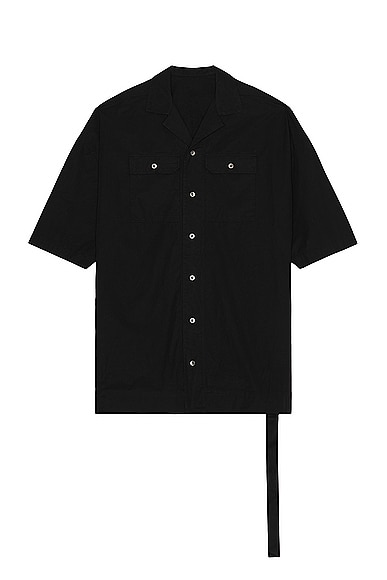 DRKSHDW by Rick Owens Magnum Tommy Shirt in Black