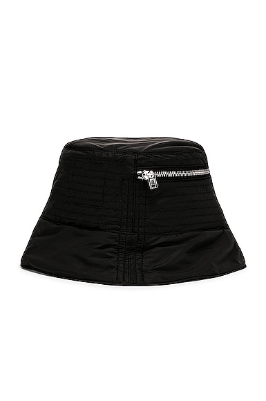 DRKSHDW by Rick Owens Pocket Gilligan Hat in Black