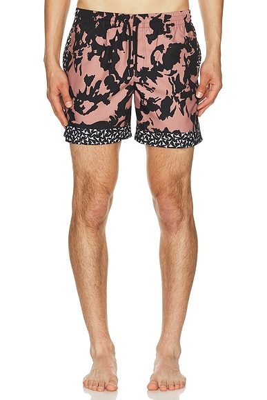 Dries Van Noten Phibbs Swim Shorts in Old Rose