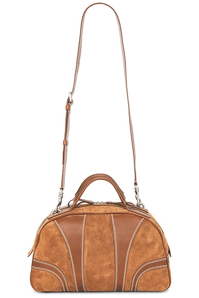 Dries Van Noten Dustin Large Bag in Tan