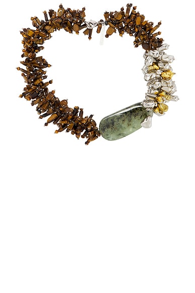 Dries Van Noten Stone Necklace in Pastel