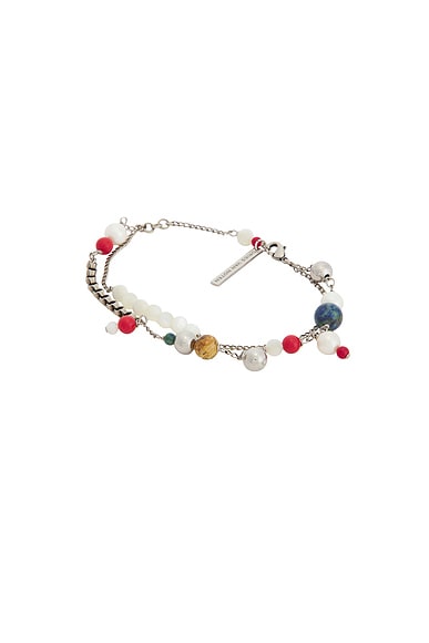 Freshwater Pearl Semiprecious Natural Stones Bracelet