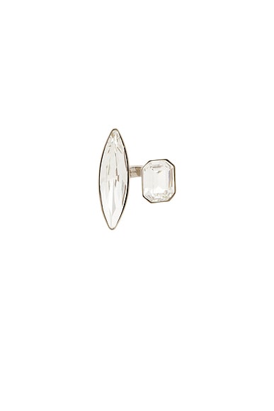 Dries Van Noten Ornament Ring in Silver