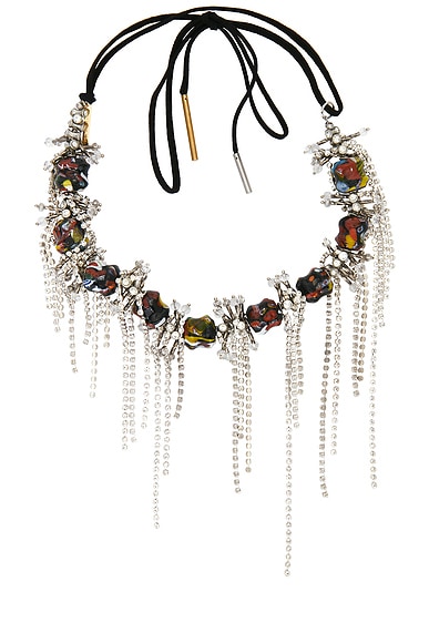 Dries Van Noten Handmade Necklace in Black