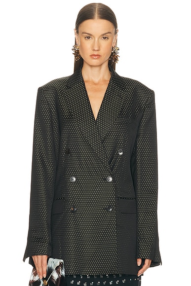 Dries Van Noten Bafya Jacket in Black