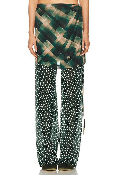Dries Van Noten Pritty Pants in Bottle