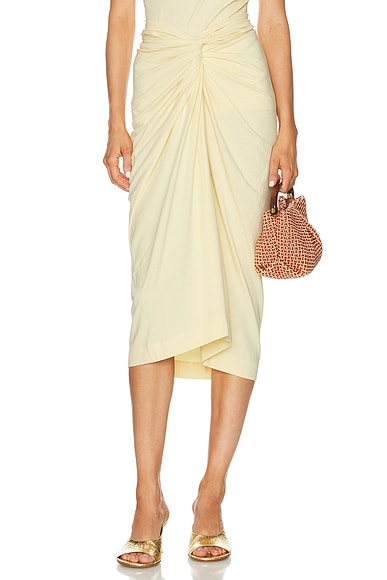 Dries Van Noten Herchive Skirt in Ivory