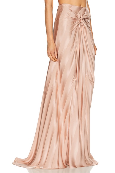 Dries Van Noten Smila Skirt in Old Rose