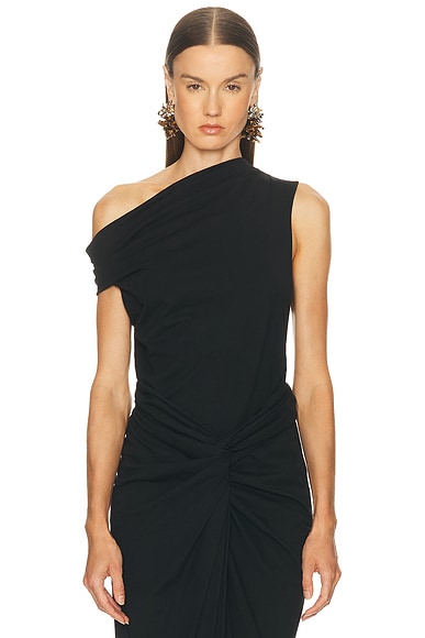 Dries Van Noten Henray Top in Black