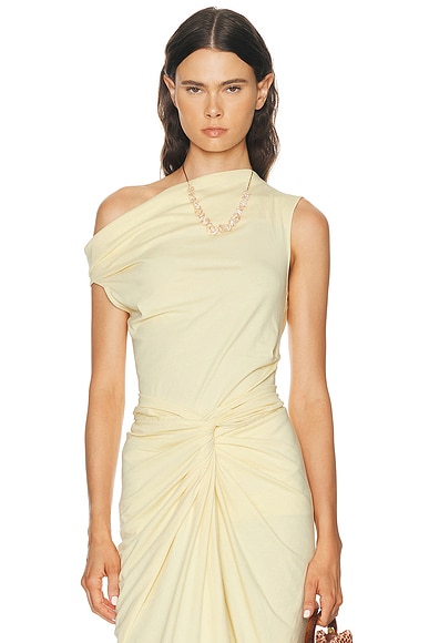 Dries Van Noten Henray Top in Ivory
