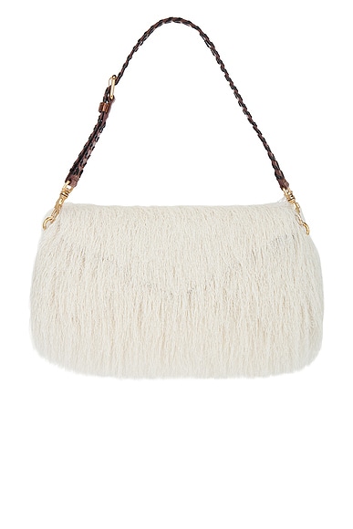 Dries Van Noten Envelope Bag in Ivory