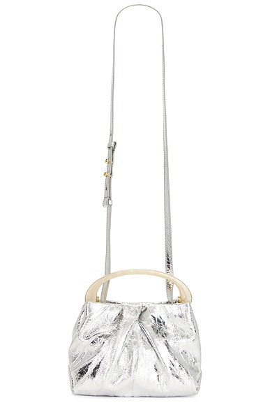 Dries Van Noten Crisp Bag in Silver