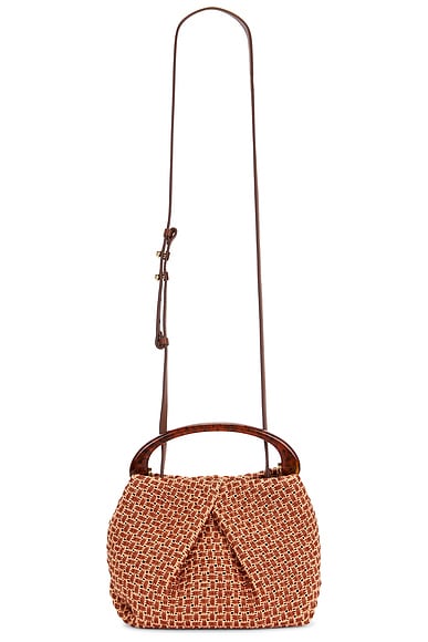 Dries Van Noten Crisp Bag in Wood