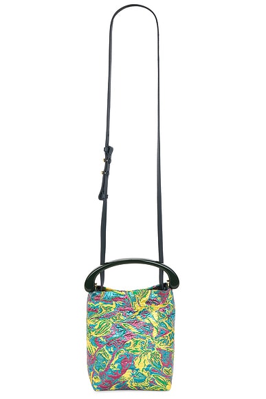 Dries Van Noten Crisp Bag in Lemon