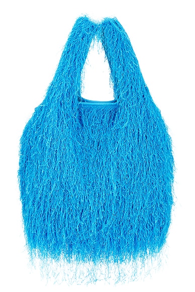 Dries Van Noten Marche Bag in Turquoise